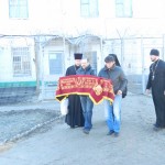 Прибытие Плащаницы в учреждение ИК - 12 ФСИН по РМ