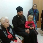 Молебен в доме для престарелых с. Ширингуши
